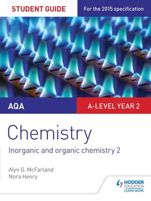 cover image of AQA A-level Year 2 Chemistry Student Guide